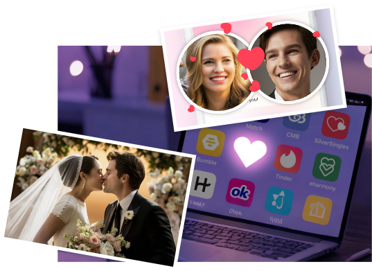 KI-Kussfoto für Werbung