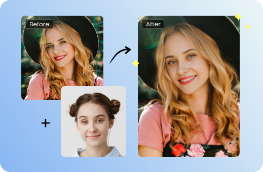 Mit jedem kostenlos die Gesichter tauschen